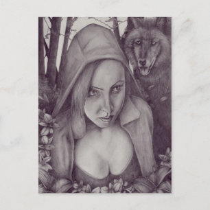 Carte Postale Petit Chaperon Rouge