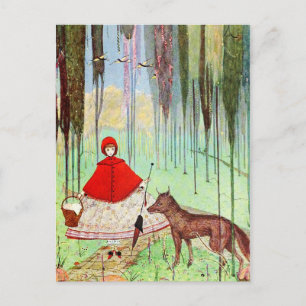 Carte Postale Petit Chaperon Rouge
