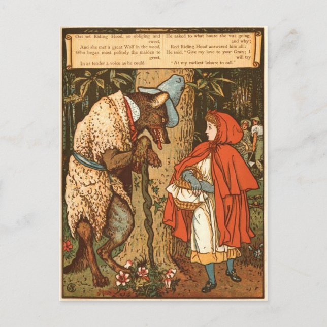 Carte Postale petit-chaperon-rouge-photos-9 (Devant)