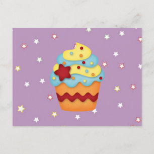 Carte Postale petit cupcake