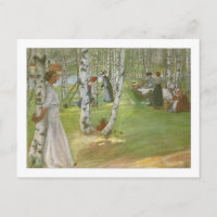 Petit déjeuner à l'Open par Carl Larsson