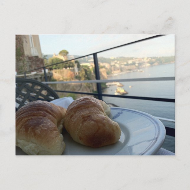Carte Postale Petit-déjeuner Sorrento (Devant)