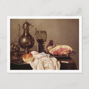 Carte Postale Petit déjeuner Still Life (huile sur panneau)