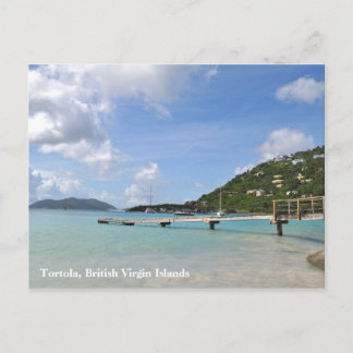 Carte Postale Petit dock Poscard de Tortola