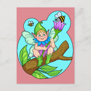 Carte Postale petit Elf