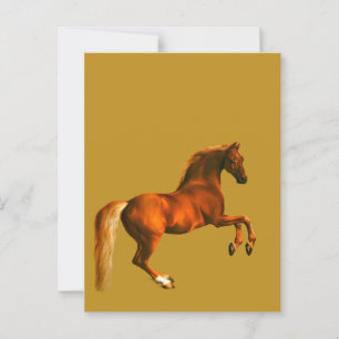Carte Postale Petit-fils du Godolphin Arabian ... Doré