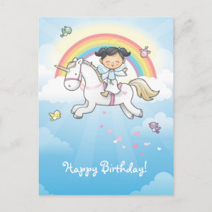 Carte Postale Petit licorne
