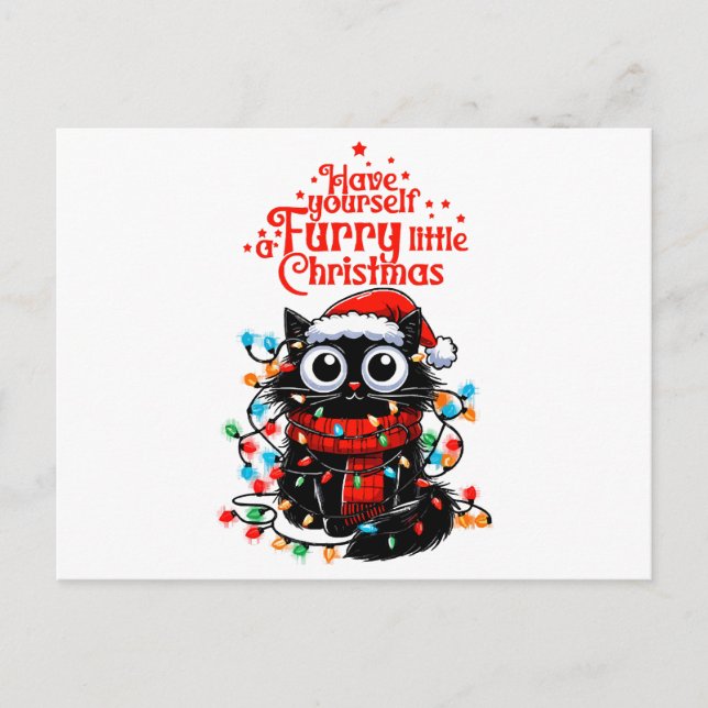 Carte Postale Petit Noël Furry (Devant)