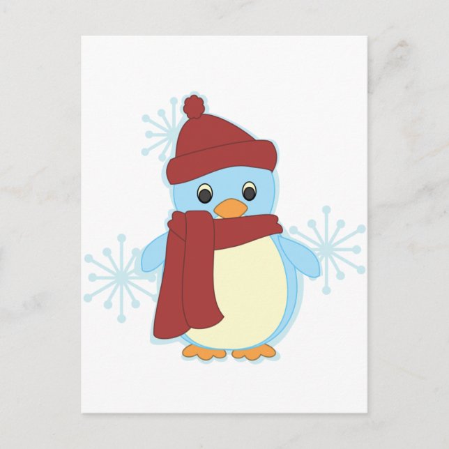 Carte Postale Petit pingouin (Devant)