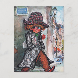 Carte Postale Petit Poulbot Montmartre