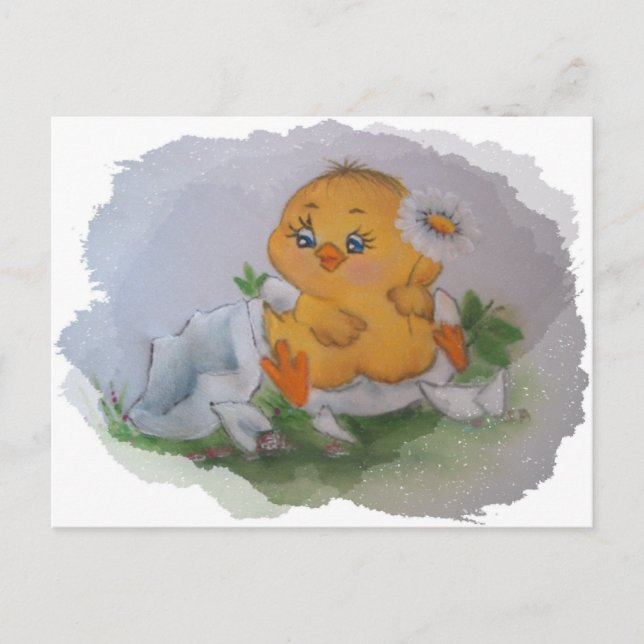 Carte Postale Petit poulet (Devant)