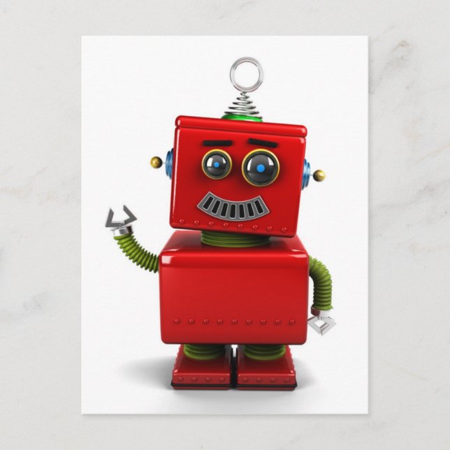 Carte Postale Petit robot (Devant)