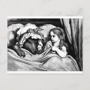 Carte Postale petit-rouge-capot-photos-7