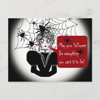 Carte Postale Petite Anime Spider Woman