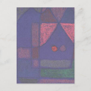 Carte Postale Petite chambre à Venise par Paul Klee