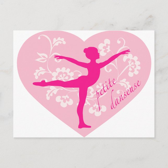 Carte Postale Petite Danseuse (Devant)