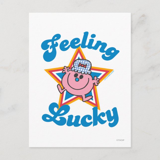 Carte Postale Petite Miss Lucky Star (Devant)