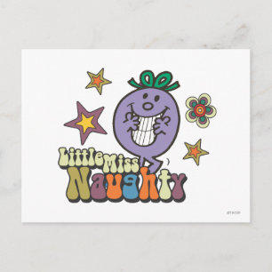 Carte Postale Petite Miss Naughty colorée