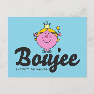 Carte Postale Petite Miss Princesse Boujee