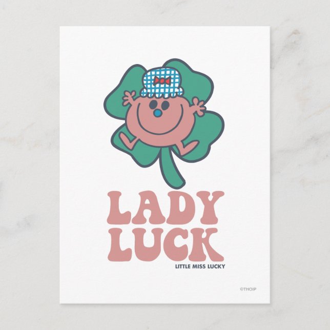 Carte Postale Petite Mlle Lucky | Lady Luck (Devant)