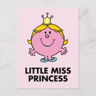 Carte Postale Petite Mlle Princesse   Arrière - plan de la Couro