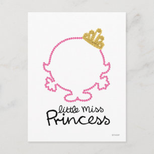 Carte Postale Petite Mlle Princesse   Face vide