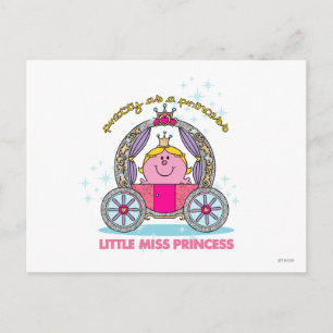 Carte Postale Petite Mlle Princesse   Transport par étincelle