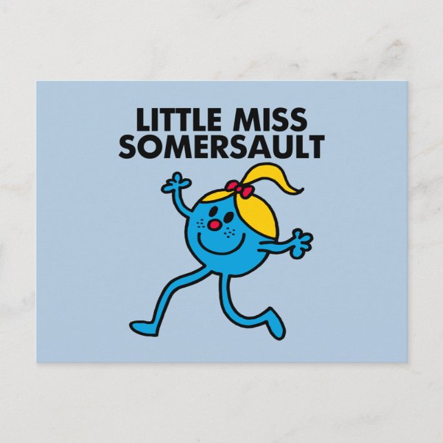 Carte Postale Petite Mlle Somersault Marcher Tall (Devant)