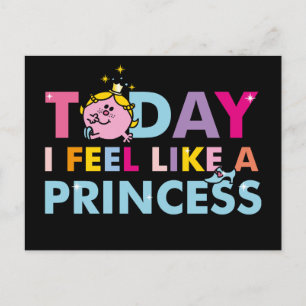 Carte Postale Petite Princesse   Je me sens comme une princesse