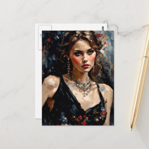 Carte Postale Petite robe noire