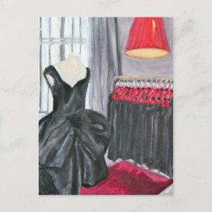 Carte Postale "Petite robe noire"