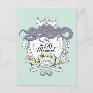 Carte Postale Petite Sirène   Ursula - L'Océan Sera À Moi
