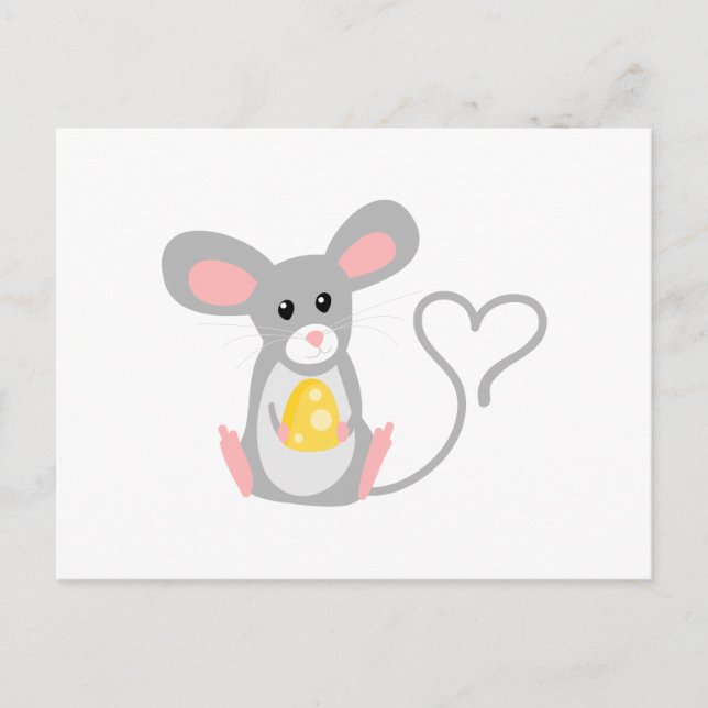 Carte Postale Petite souris (Devant)