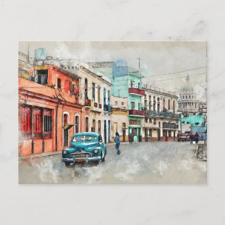 Carte Postale Petite ville simple