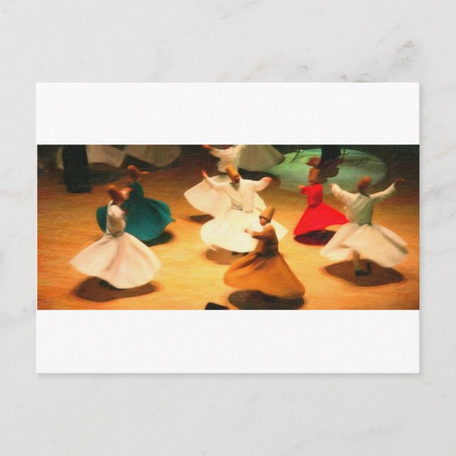 Carte Postale petits derviches (Devant)