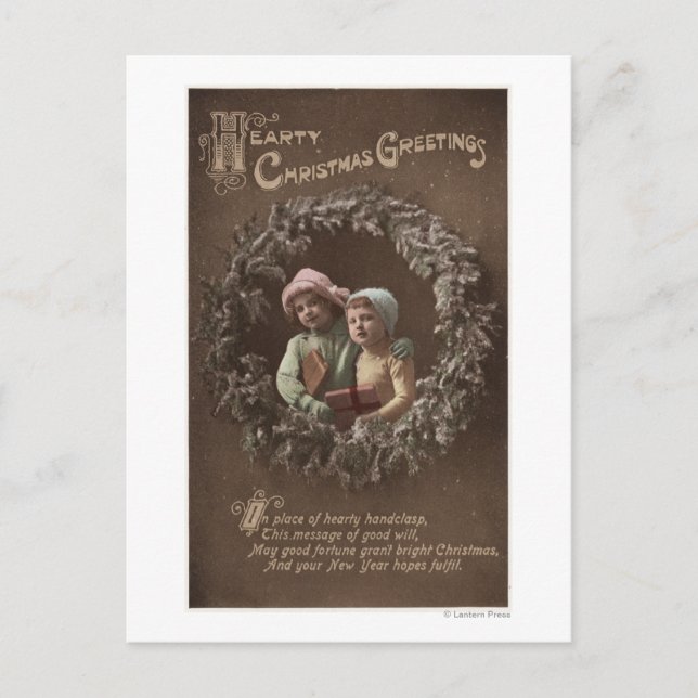 Carte Postale Petits enfants à Armclasp (Devant)