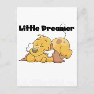 Carte Postale Petits T-shirts et cadeaux de rêveur de chien
