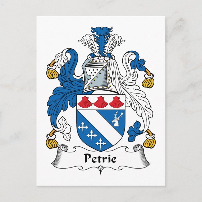 Carte Postale Petrie Famille Crest (Devant)