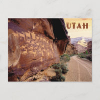 Petroglyph of the Great Hunt, Nine Mile Canyon, UT
