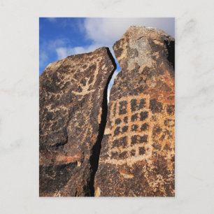 Carte Postale Petroglyphe antique