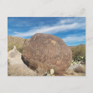 Carte Postale pétroglyphes