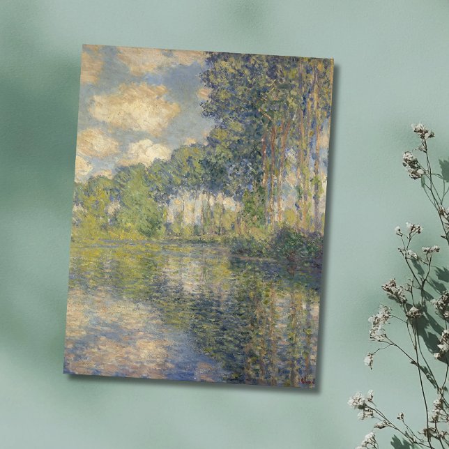Carte Postale Peupliers au bord de l'Epte - Monet (Créateur téléchargé)