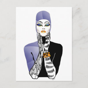 Carte Postale Peut-être Diva