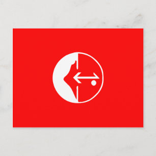 Carte Postale Pflp, Colombie Drapeau politique