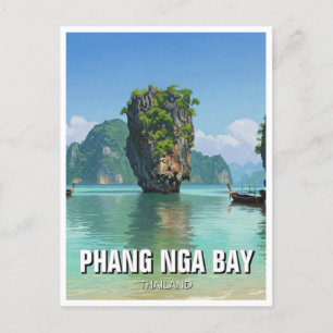 Carte Postale Phang Nga Bay Thaïlande Voyages