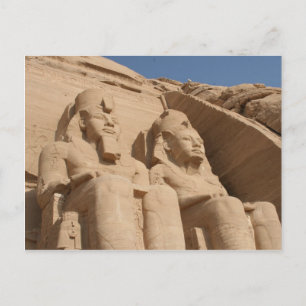 Carte Postale pharaon de pierre