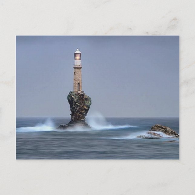 Carte Postale Phare (Devant)