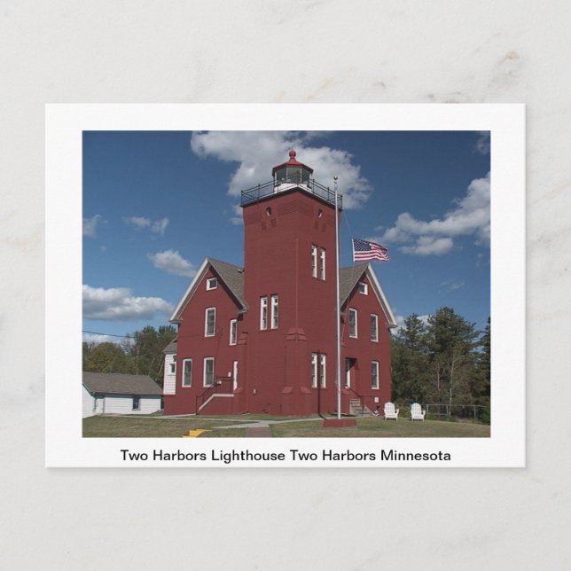 Carte postale phare (Devant)