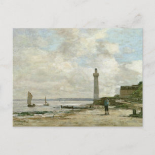 Carte Postale Phare à Honfleur, 1864-66 (huile sur panneau)