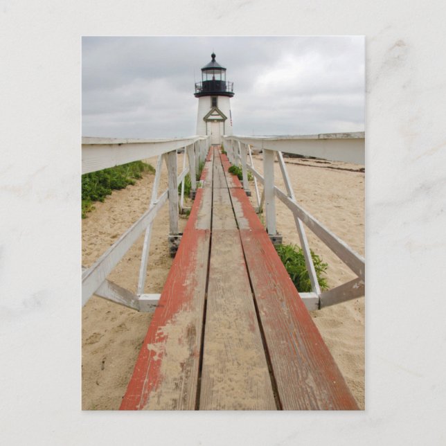 Carte Postale Phare de Brant Point (Devant)